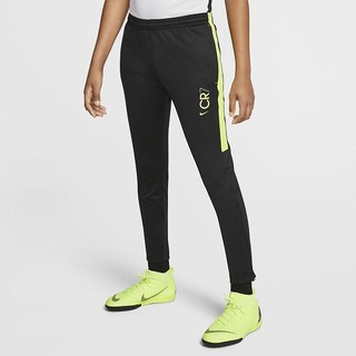 Pantaloni Nike Dri-FIT CR7 Football Baieti Negrii Lămâie | RPEX-10628